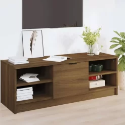 vidaXL Tv Benches & Tv Stands* Tv Stand Brown Oak 40.2"X14"X14.4" Engineered Wood