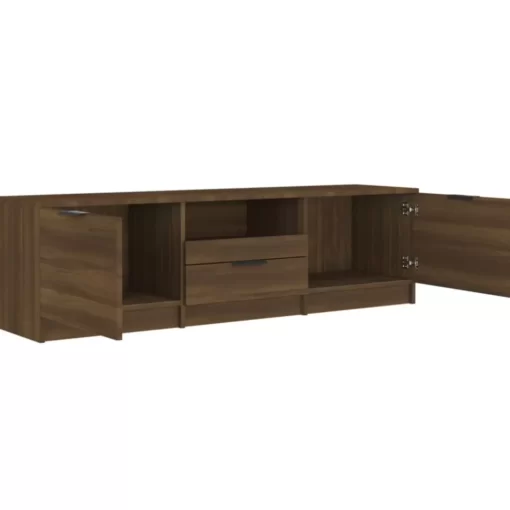 vidaXL Tv Benches & Tv Stands* Tv Stand Brown Oak 55.1"X13.8"X15.7" Engineered Wood