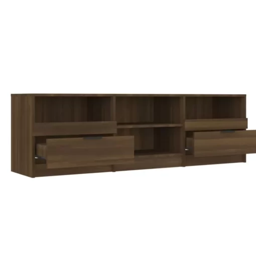 vidaXL Tv Benches & Tv Stands* Tv Stand Brown Oak 59.1"X13.2"X17.7" Engineered Wood