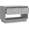 vidaXL Tv Benches & Tv Stands* Tv Stand Concrete Gray 27.6