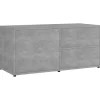 vidaXL Tv Benches & Tv Stands* Tv Stand Concrete Gray 31.5