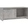 vidaXL Tv Benches & Tv Stands* Tv Stand Concrete Gray 35.4