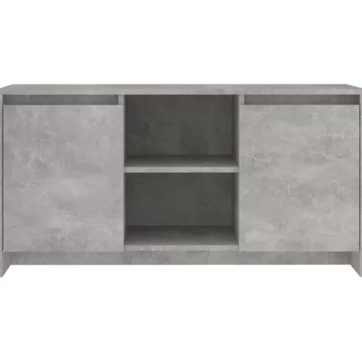 vidaXL Tv Benches & Tv Stands* Tv Stand Concrete Gray 40.2"X14.8"X20.7" Engineered Wood