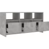 vidaXL Tv Benches & Tv Stands* Tv Stand Concrete Gray 40.2