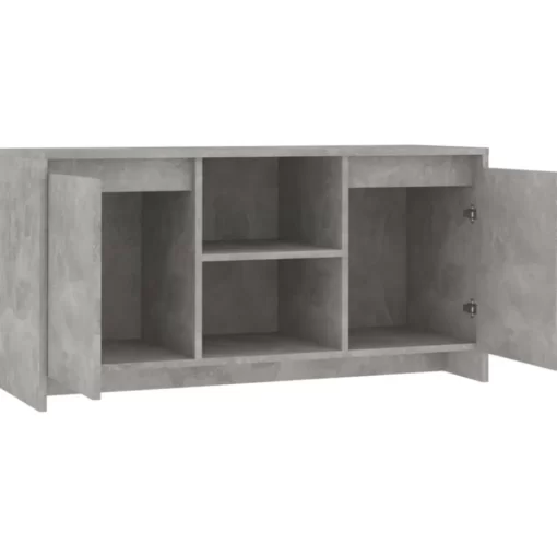 vidaXL Tv Benches & Tv Stands* Tv Stand Concrete Gray 40.2"X14.8"X20.7" Engineered Wood