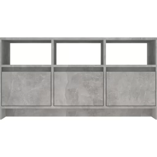 vidaXL Tv Benches & Tv Stands* Tv Stand Concrete Gray 40.2"X14.8"X20.7" Engineered Wood