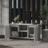 vidaXL Tv Benches & Tv Stands* Tv Stand Concrete Gray 40.2