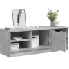 vidaXL Tv Benches & Tv Stands* Tv Stand Concrete Gray 40.2