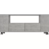 vidaXL Tv Benches & Tv Stands* Tv Stand Concrete Gray 47.2