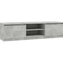 vidaXL Tv Benches & Tv Stands* Tv Stand Concrete Gray 55.1"X15.7"X14" Engineered Wood