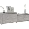 vidaXL Tv Benches & Tv Stands* Tv Stand Concrete Gray 57.7