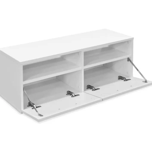 vidaXL Tv Benches & Tv Stands* Tv Stand Engineered Wood 37.4"X13.8"X14.2" White