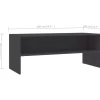 vidaXL Tv Benches & Tv Stands* Tv Stand Gray 39.4