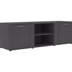 vidaXL Tv Benches & Tv Stands* Tv Stand Gray 47.2"X13.4"X14.6" Engineered Wood