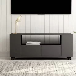 vidaXL Tv Benches & Tv Stands* Tv Stand Gray 47.2"X13.8"X18.9" Engineered Wood