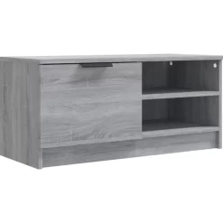 vidaXL Tv Benches & Tv Stands* Tv Stand Gray Sonoma 31.5"X13.8"X14.4" Engineered Wood