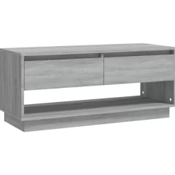 vidaXL Tv Benches & Tv Stands* Tv Stand Gray Sonoma 40.2"X16.1"X17.3" Engineered Wood