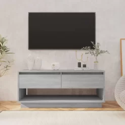 vidaXL Tv Benches & Tv Stands* Tv Stand Gray Sonoma 40.2"X16.1"X17.3" Engineered Wood