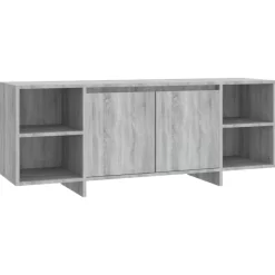 vidaXL Tv Benches & Tv Stands* Tv Stand Gray Sonoma 51.2"X13.8"X19.7" Engineered Wood