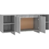 vidaXL Tv Benches & Tv Stands* Tv Stand Gray Sonoma 51.2