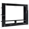 vidaXL Tv Benches & Tv Stands* Tv Stand High Gloss Black 59.8