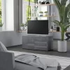 vidaXL Tv Benches & Tv Stands* Tv Stand High Gloss Gray 31.5