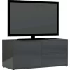 vidaXL Tv Benches & Tv Stands* Tv Stand High Gloss Gray 31.5