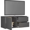 vidaXL Tv Benches & Tv Stands* Tv Stand High Gloss Gray 31.5