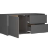 vidaXL Tv Benches & Tv Stands* Tv Stand High Gloss Gray 31.5