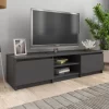 vidaXL Tv Benches & Tv Stands* Tv Stand High Gloss Gray 55.1