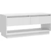 vidaXL Tv Benches & Tv Stands* Tv Stand High Gloss White 40.2