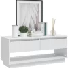 vidaXL Tv Benches & Tv Stands* Tv Stand High Gloss White 40.2