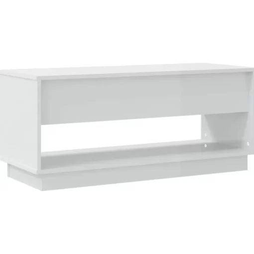 vidaXL Tv Benches & Tv Stands* Tv Stand High Gloss White 40.2"X16.1"X17.3" Engineered Wood