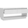 vidaXL Tv Benches & Tv Stands* Tv Stand High Gloss White 40.2