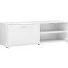 vidaXL Tv Benches & Tv Stands* Tv Stand High Gloss White 47.2