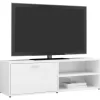 vidaXL Tv Benches & Tv Stands* Tv Stand High Gloss White 47.2