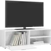 vidaXL Tv Benches & Tv Stands* Tv Stand High Gloss White 47.2