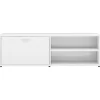 vidaXL Tv Benches & Tv Stands* Tv Stand High Gloss White 47.2