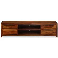 vidaXL Tv Benches & Tv Stands* Tv Stand Solid Wood Sheesham 47.2"X11.8"X11.8"