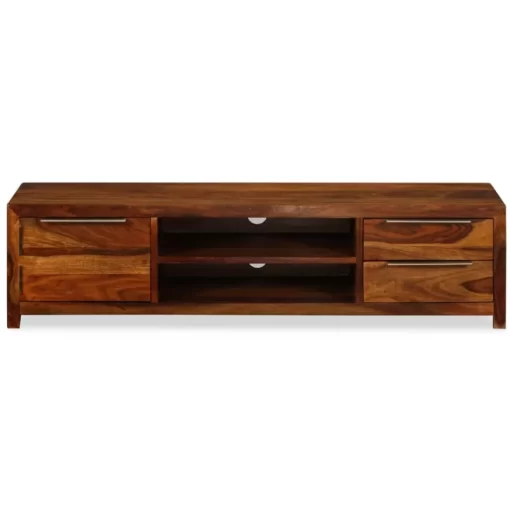 vidaXL Tv Benches & Tv Stands* Tv Stand Solid Wood Sheesham 47.2"X11.8"X11.8"