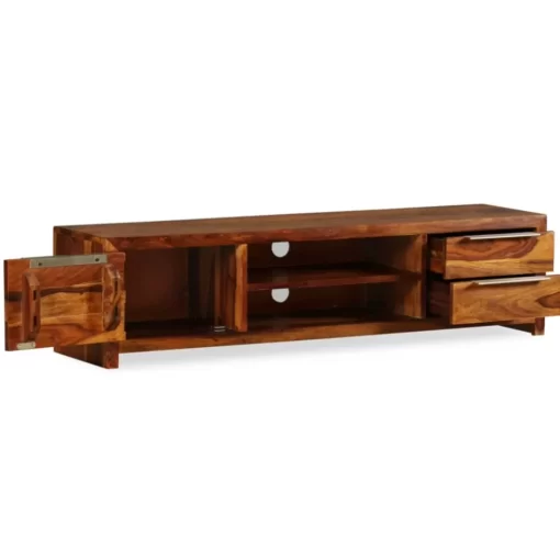 vidaXL Tv Benches & Tv Stands* Tv Stand Solid Wood Sheesham 47.2"X11.8"X11.8"