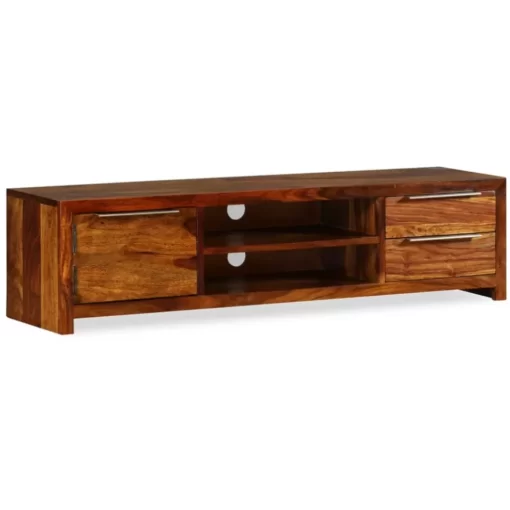 vidaXL Tv Benches & Tv Stands* Tv Stand Solid Wood Sheesham 47.2"X11.8"X11.8"