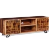 vidaXL Tv Benches & Tv Stands* Tv Stand Solid Wood Sheesham 47.2