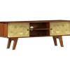 vidaXL Tv Benches & Tv Stands* Tv Stand Solid Wood Sheesham 47.2