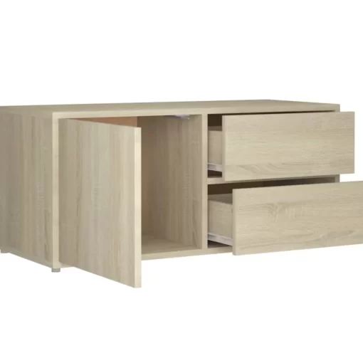 vidaXL Tv Benches & Tv Stands* Tv Stand Sonoma Oak 31.5"X13.4"X14.2" Engineered Wood