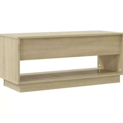 vidaXL Tv Benches & Tv Stands* Tv Stand Sonoma Oak 40.2"X16.1"X17.3" Engineered Wood