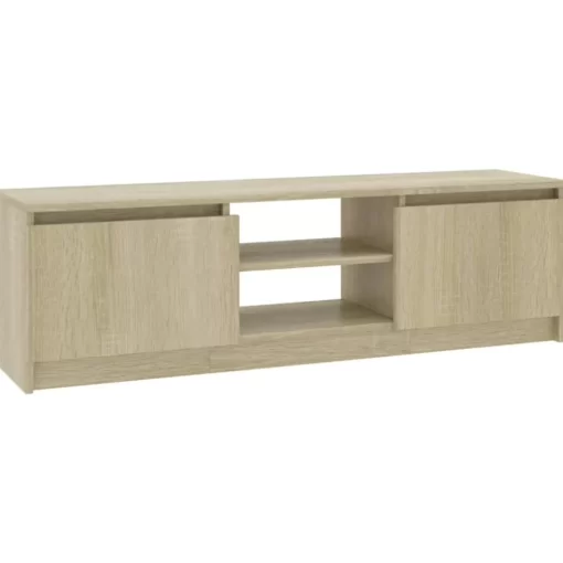 vidaXL Tv Benches & Tv Stands* Tv Stand Sonoma Oak 47.2"X11.8"X14" Engineered Wood