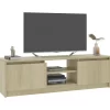 vidaXL Tv Benches & Tv Stands* Tv Stand Sonoma Oak 47.2