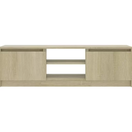 vidaXL Tv Benches & Tv Stands* Tv Stand Sonoma Oak 47.2"X11.8"X14" Engineered Wood