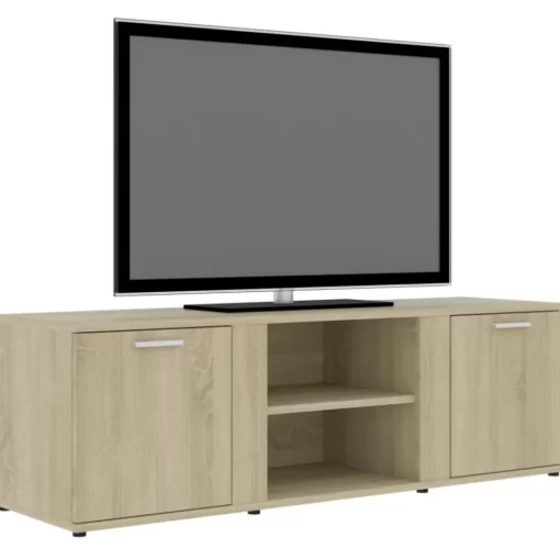 vidaXL Tv Benches & Tv Stands* Tv Stand Sonoma Oak 47.2"X13.4"X14.6" Engineered Wood